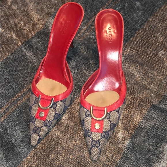 vintage gucci kitten heels